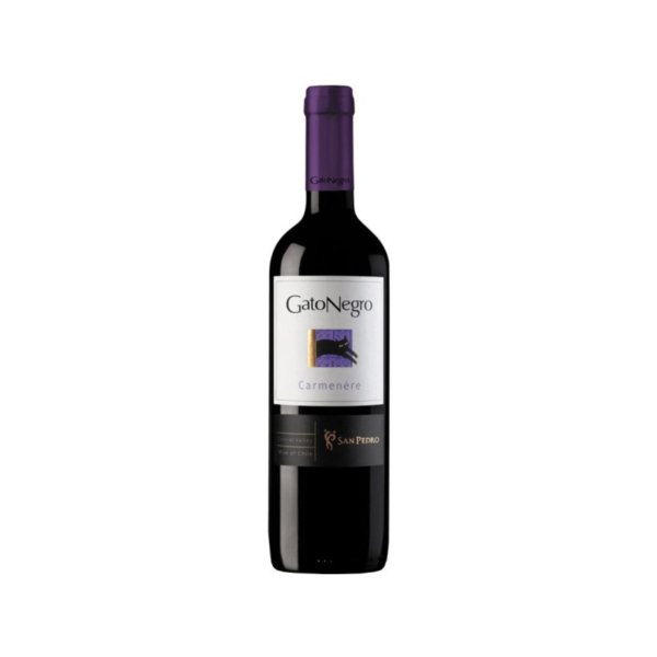 Vinho Gato Negro Carmenere Tinto Seco 750ml