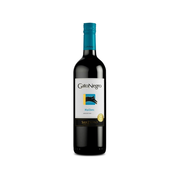 Vinho Gato Negro Malbec Tinto Seco 750ml