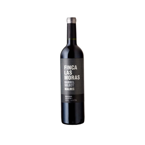 Vinho Finca Las Moras Barrel Select Malbec Tinto Seco 750ml