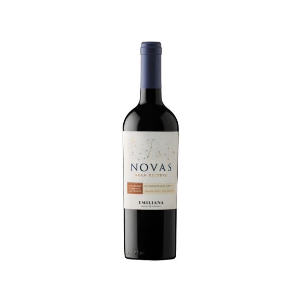 Vinho novas gran res carm cab sauv org tto s 750ml